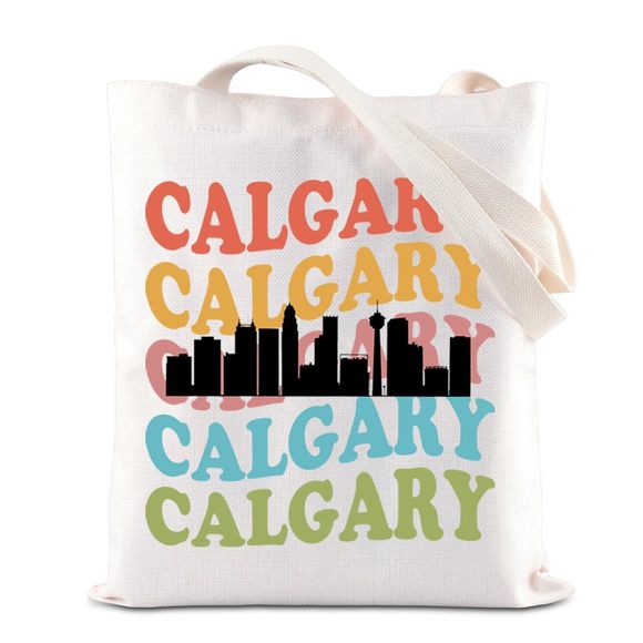 Calgary Vacation Shoing Bag Southwest Canada City Trip Gift Canada Travel V :'D - Picture 1 of 6